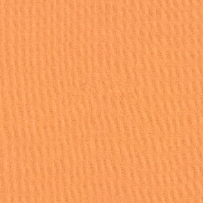 Kona Cotton Solids (The Orange Shades) in Cantaloupe quilting fabric by Robert Kaufman