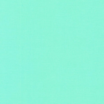 Kona Cotton Solids (The Blue Shades) in Aruba quilting fabric by Robert Kaufman