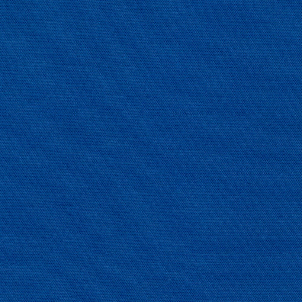 Kona Wide 108 inch quilt backing in Royal by Robert Kaufman