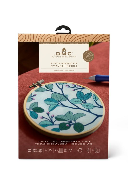 DMC Punch Needle Kit - Nathalie W. Jungle
