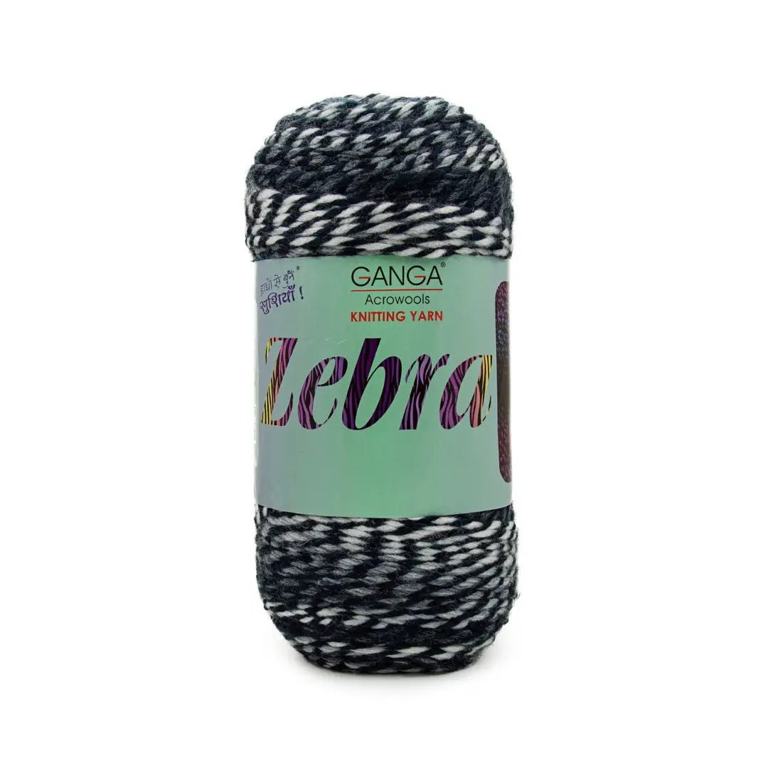 Ganga Acrowools Zebra Yarn (PTT1320)