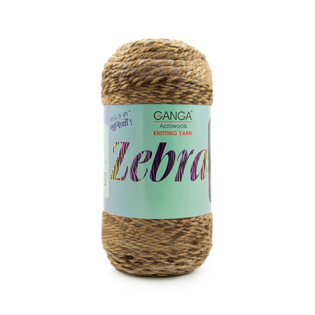Ganga Acrowools Zebra Yarn (PTT5032)