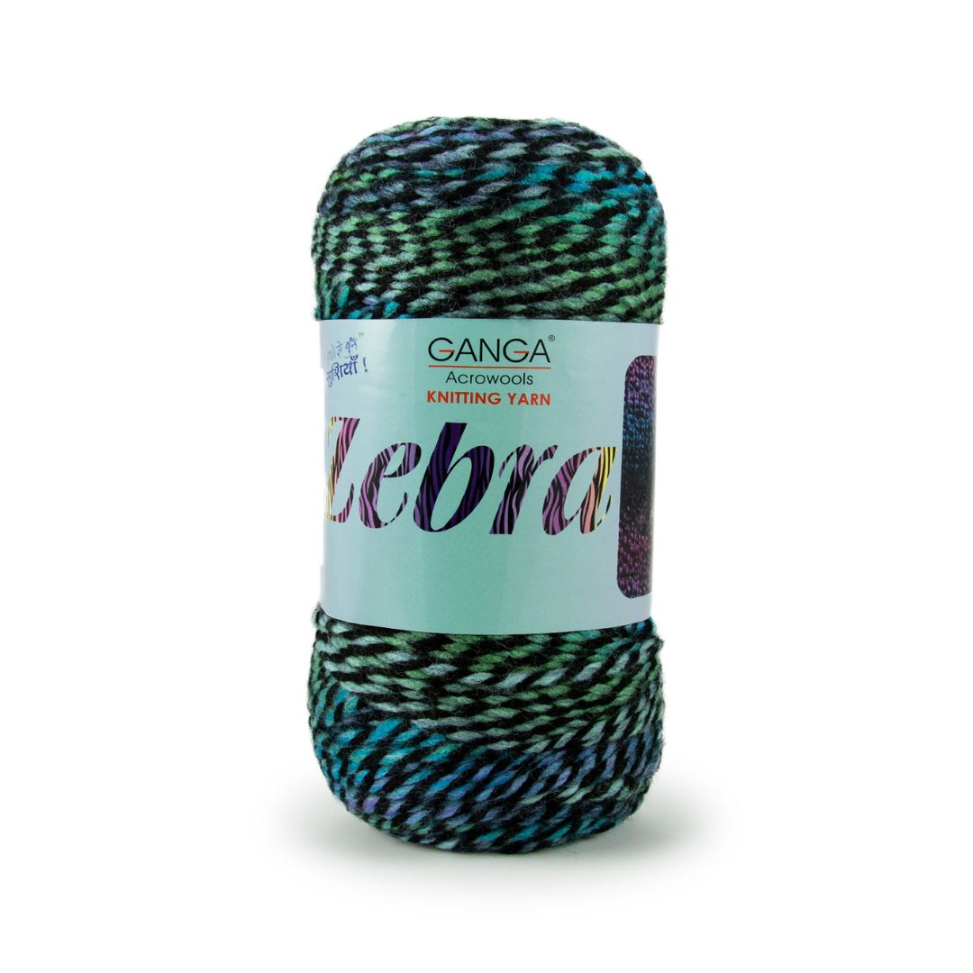 Ganga Acrowools Zebra Yarn (PTT5060)