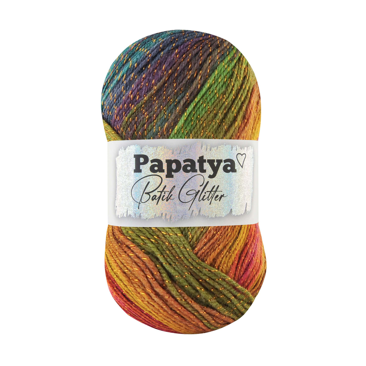 Papatya Batik Glitter Yarn 9