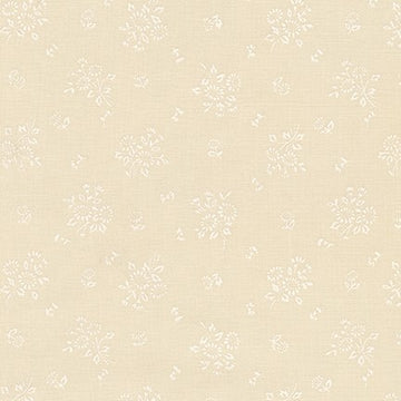 Pale Prints Ivory (Design 2) in Ivory quilting fabric by Robert Kaufman