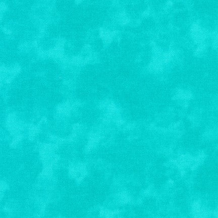 Cloud Cover in Aqua quilting fabric by Robert Kaufman