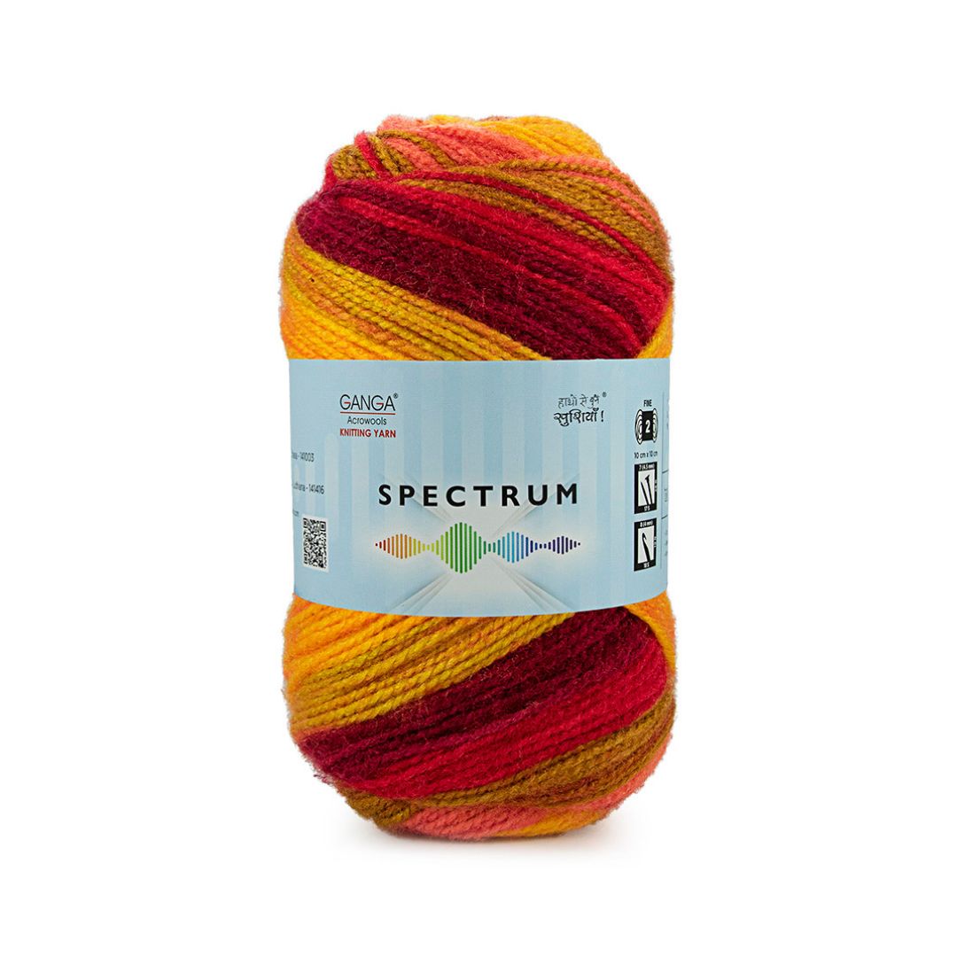 Ganga Acrowools Spectrum Yarn (SPT007)