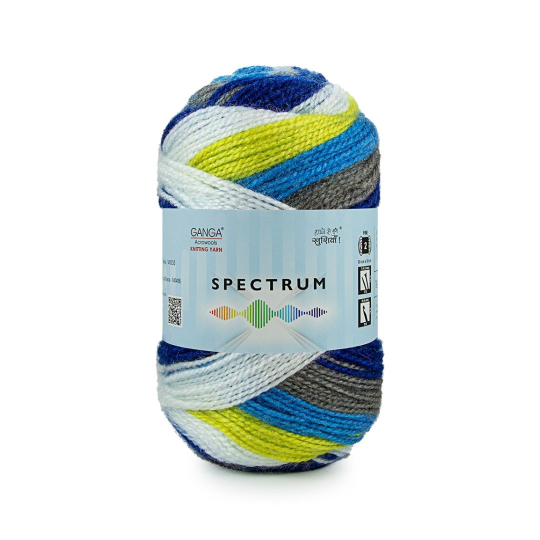 Ganga Acrowools Spectrum Yarn (SPT009)