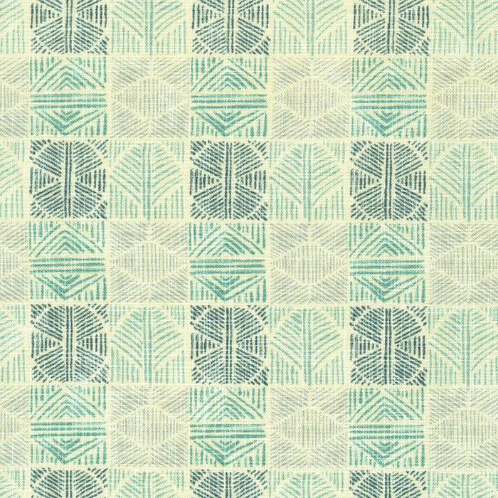 Horizon Tiles in Natural quilting fabric by Robert Kaufman
