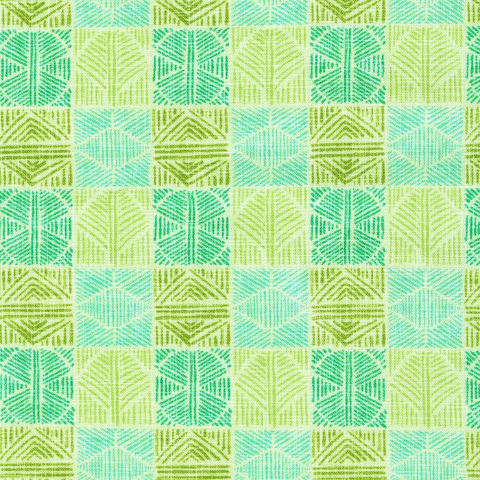 Horizon Tiles in Leaf quilting fabric by Robert Kaufman