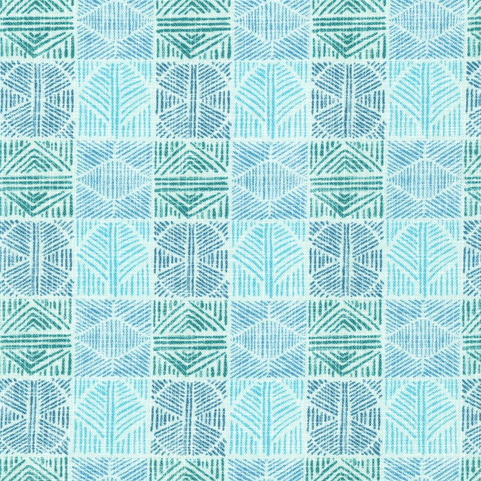 Horizon Tiles in Sky quilting fabric by Robert Kaufman
