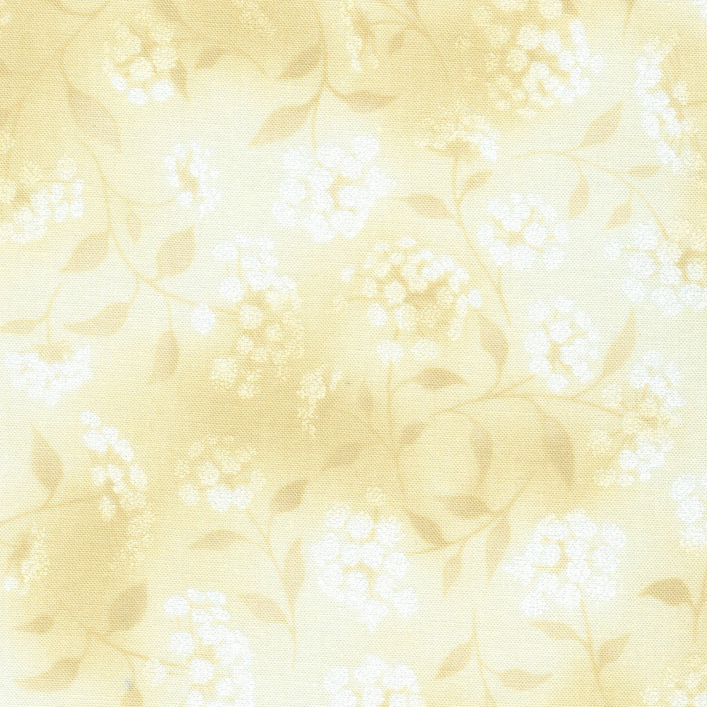 Fusions Queen Anne's Lace in Parchment quilting fabric by Robert Kaufman