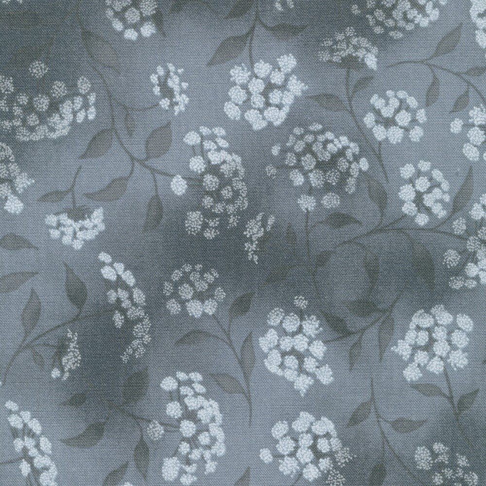Fusions Queen Anne's Lace in Shadow quilting fabric by Robert Kaufman
