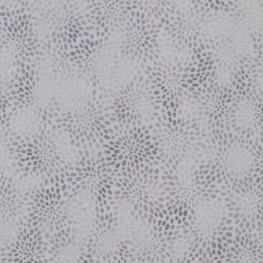 Fusions Zinnia Blooms in Pewter quilting fabric by Robert Kaufman