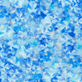 Gem Collector Crystals in Sea Glass quilting fabric by Robert Kaufman