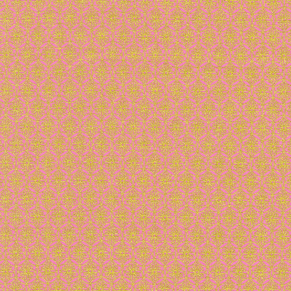 Imperial Medallions in Peach quilting fabric by Robert Kaufman