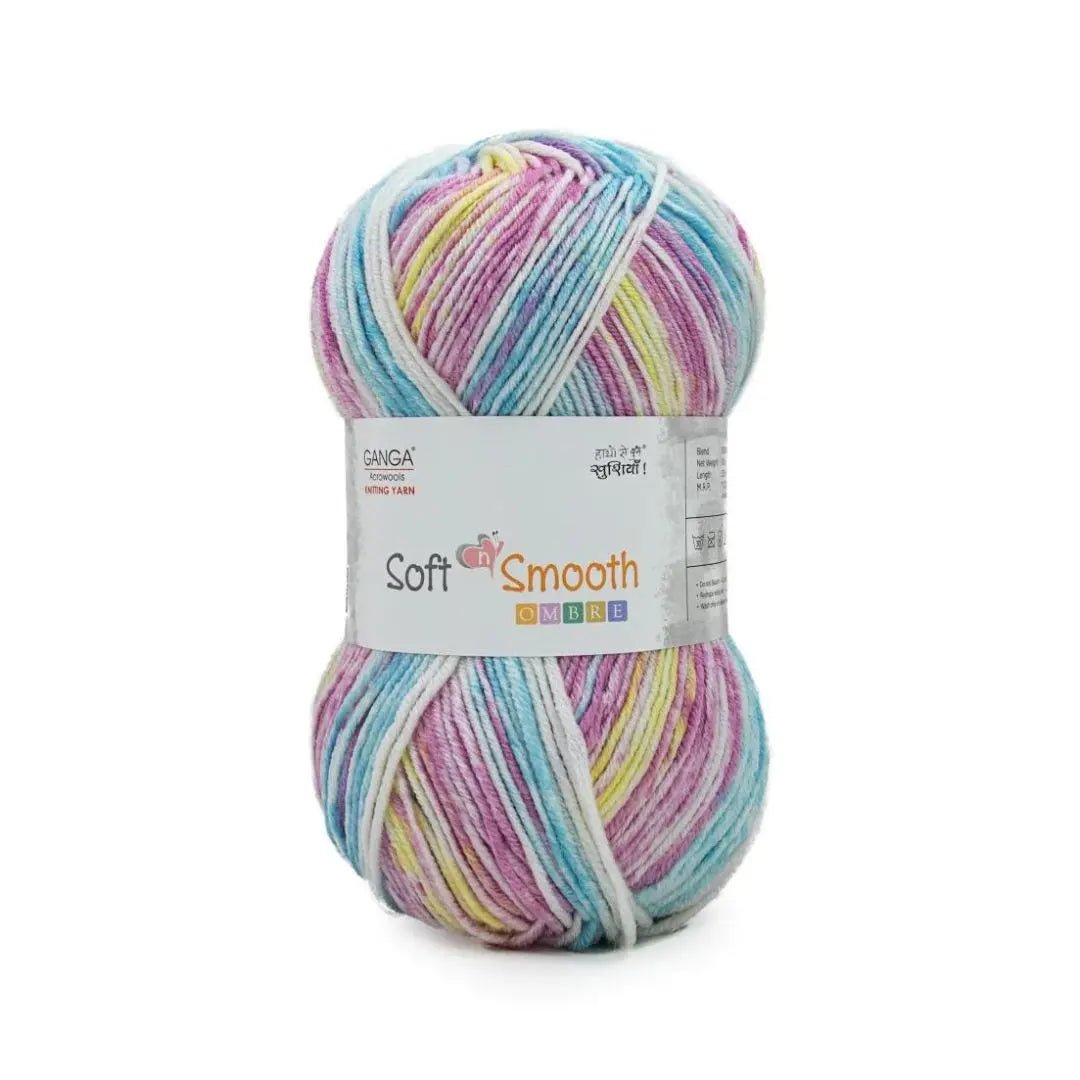 Ganga Acrowools Soft n Smooth Ombre Yarn (SSO006)