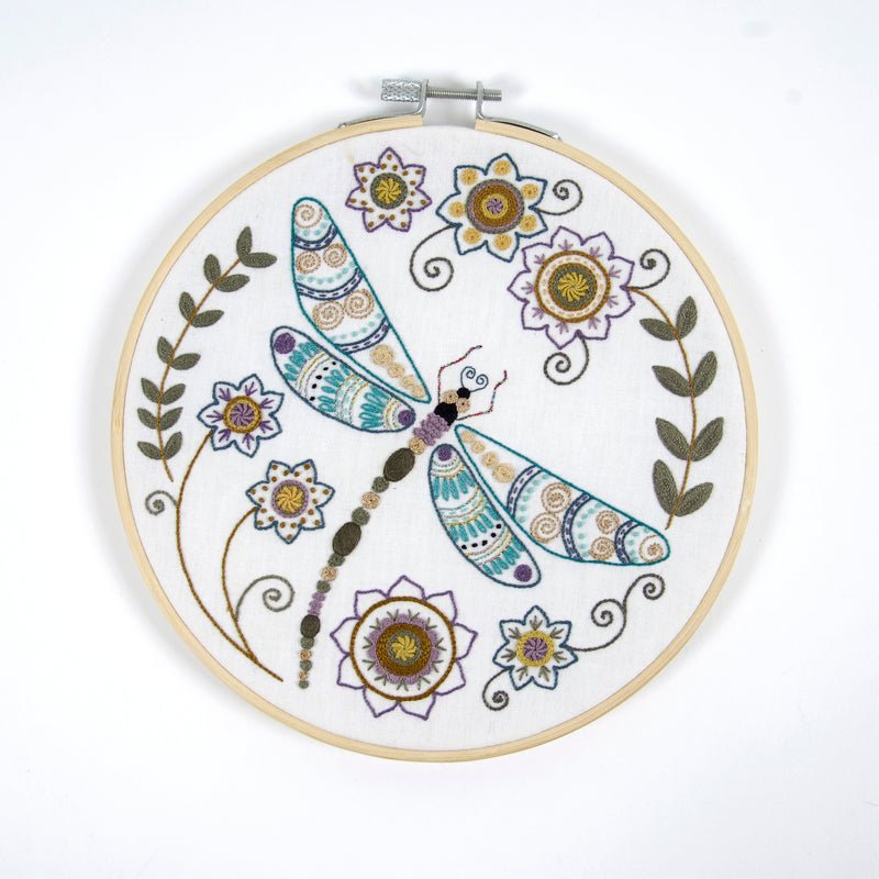 DMC Embroidery Kit - The Designer Collection (Le Chat Dragonfly)