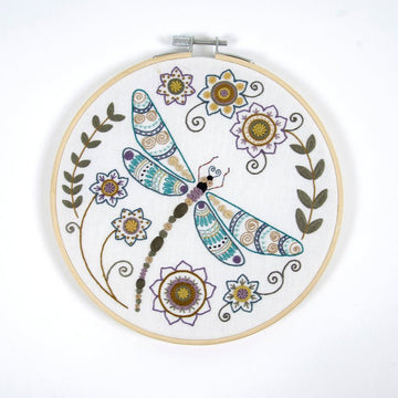 DMC Embroidery Kit - The Designer Collection (Le Chat Dragonfly)