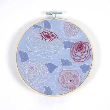 DMC Embroidery Kit - The Designer Collection (Marie Dp. Ranunculus)