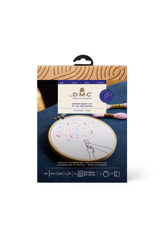 DMC Embroidery Kit - Confetti Celebration
