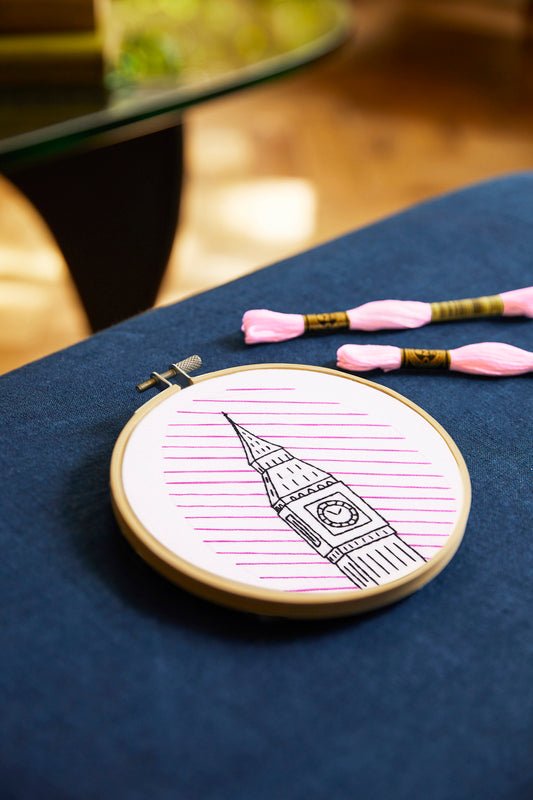 DMC Embroidery Kit - Architecture (Big Ben)