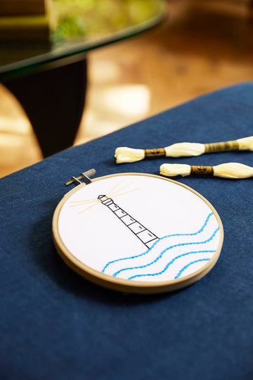 DMC Embroidery Kit - Lighthouse