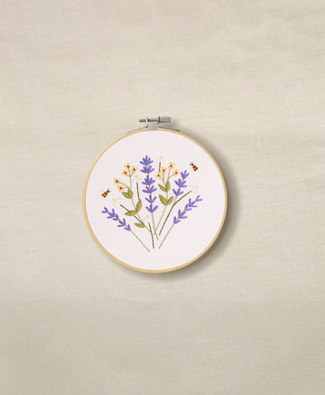 DMC Embroidery Kit - Botanical Wild Flowers