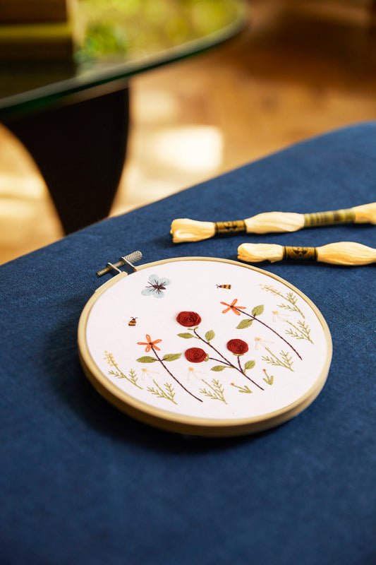 DMC Embroidery Kit - Butterfly Garden