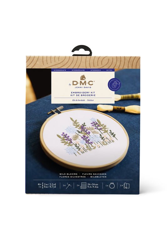 DMC Embroidery Kit - Wild Blooms