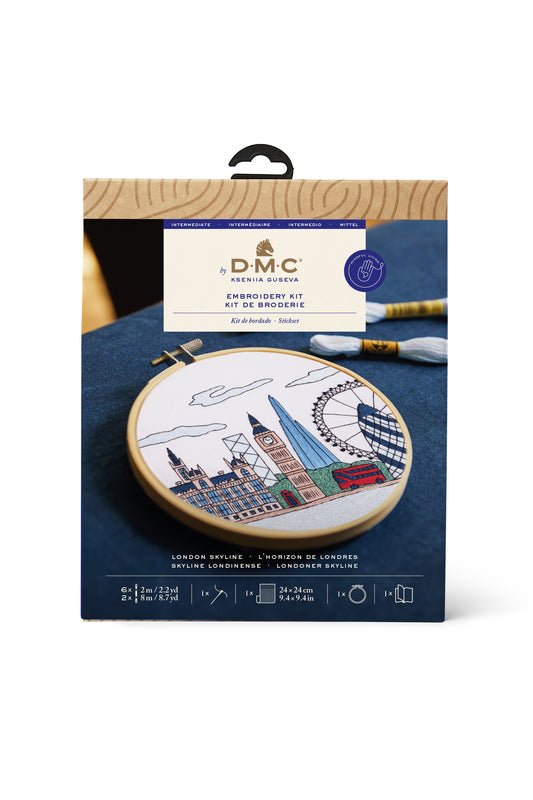DMC Embroidery Kit - London Skyline