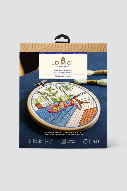 DMC Embroidery Kit - Winter Garden