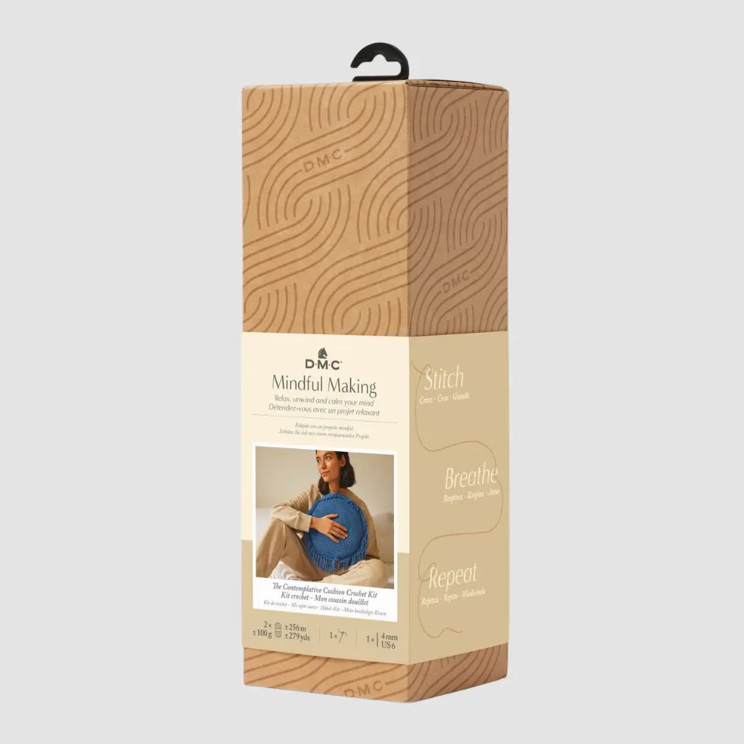DMC Crochet Kit - Mindful Making (The Contemplative Cushion)