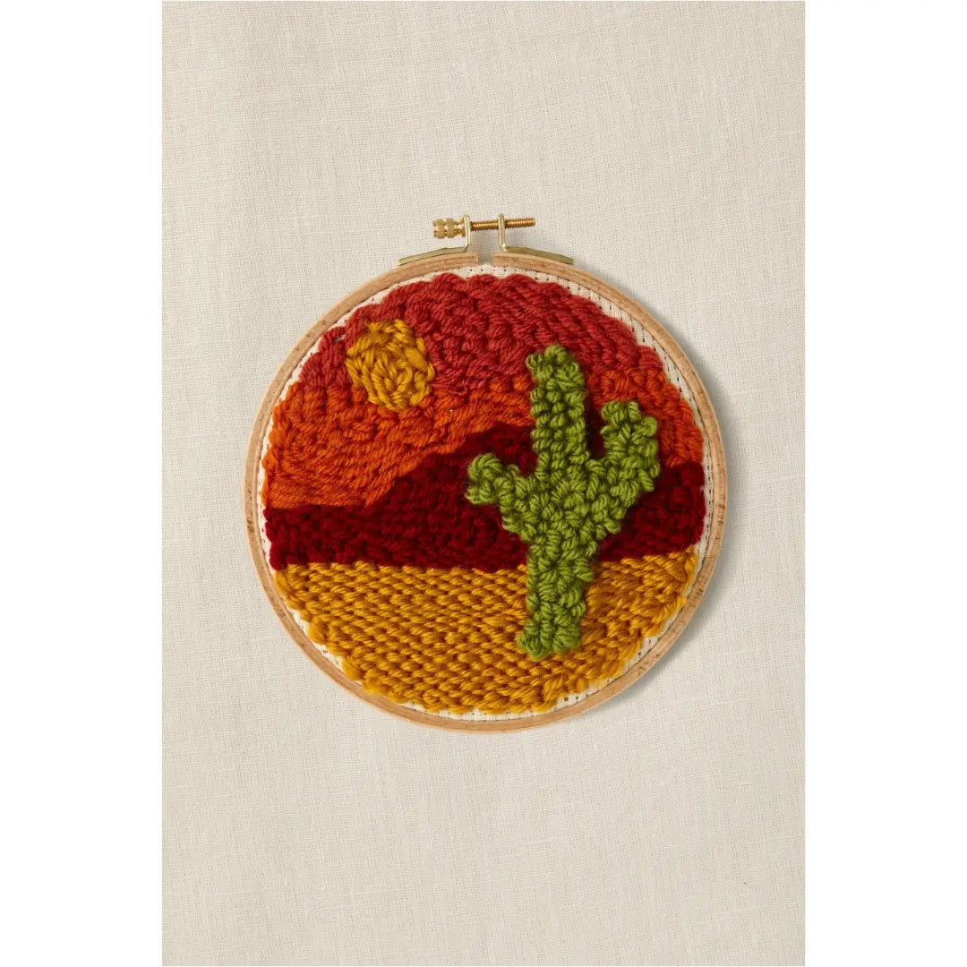 DMC Punch Needle Kit - Mindful Making (The Desert Meditation)