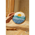 DMC Punch Needle Kit - Mindful Making (The Ocean Meditation)