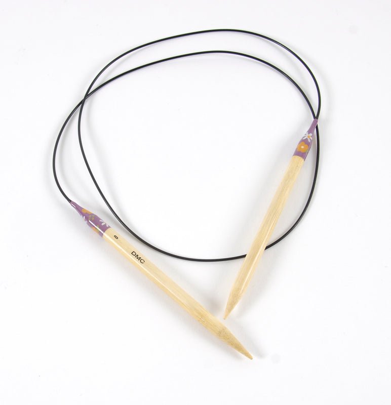 DMC Bamboo Circular Knitting Needles - 8.00 mm