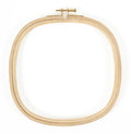 DMC Fancy Wooden Hoop Square - 8