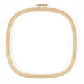DMC Fancy Wooden Hoop Square - 10