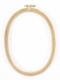DMC Fancy Wooden Hoop Oval - 8