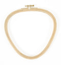 DMC Fancy Wooden Hoop Triangle - 21.5x22 cm