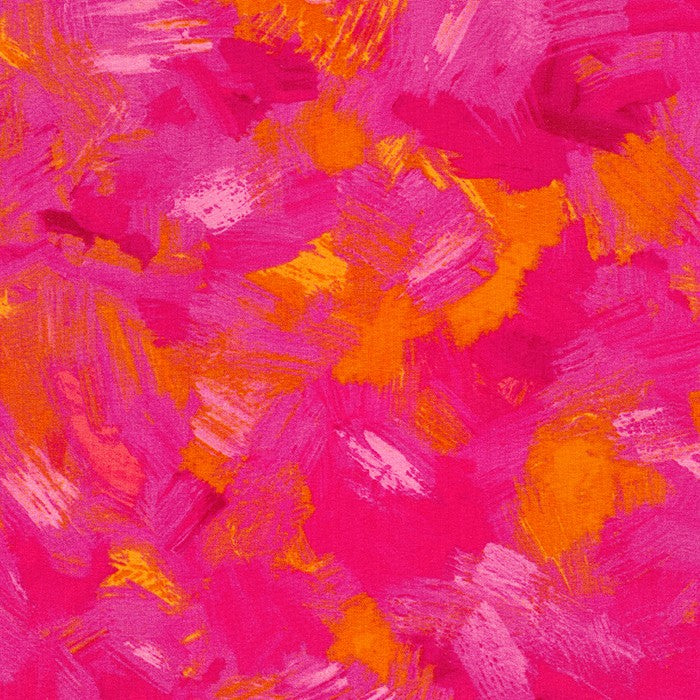 Brushy Azalea in Azalea quilting fabric by Robert Kaufman