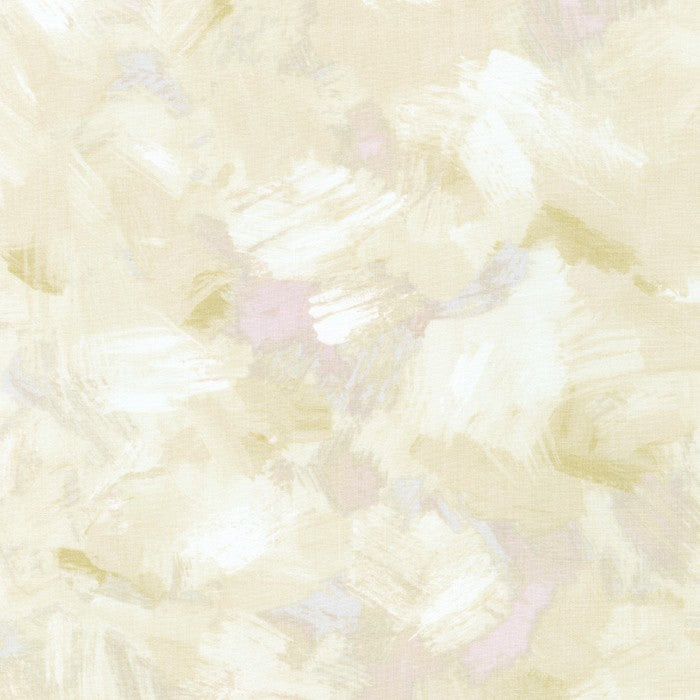 Brushy Azalea in Cream quilting fabric by Robert Kaufman
