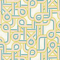 Wilshire Ribbon Cable in Cream quilting fabric by Robert Kaufman