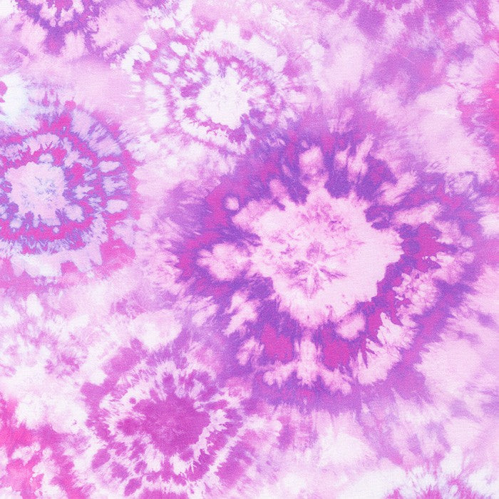 Bloomburst Tie Dye in Hyacinth quilting fabric by Robert Kaufman