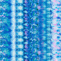 Bloomburst Teal in Teal quilting fabric by Robert Kaufman