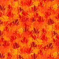 Color Wheel Petals in Tiger Lily quilting fabric by Robert Kaufman