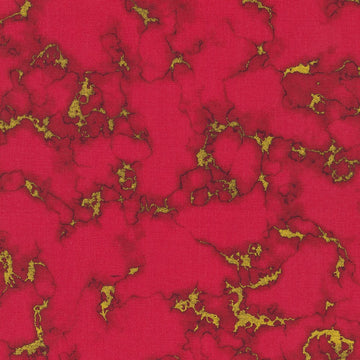 Silverstone Marble in Cherry quilting fabric by Robert Kaufman
