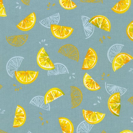 Rose Lemonade Petal in Petal quilting fabric by Robert Kaufman