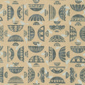 Songbird Vases in Taupe quilting fabric by Robert Kaufman
