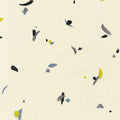 Brushy Brushstrokes Metallic in Natural quilting fabric by Robert Kaufman